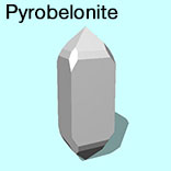 render of Pyrobelonite model