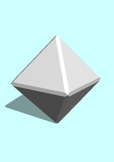 Rendering of Pyrochlore mineral.