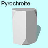 render of Pyrochroite model