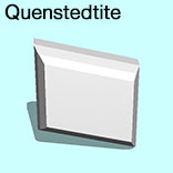 render of Quenstedtite model