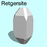 render of Retgersite model