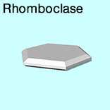 render of Rhomboclase model