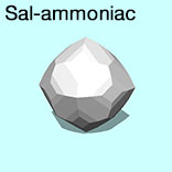 render of Sal-ammoniac model