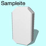 render of Sampleite model