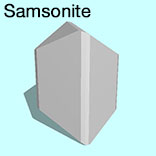 render of Samsonite model