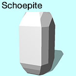 render of Schoepite model
