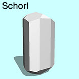 render of Schorl model