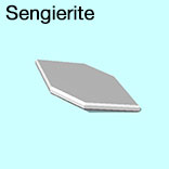 render of Sengierite model