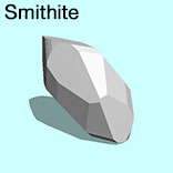 render of Smithite model