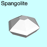 render of Spangolite model