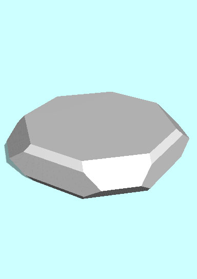 Rendering of Stannite mineral.