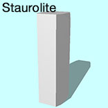 render of Staurolite model