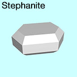 render of Stephanite model