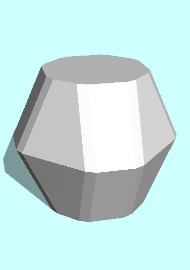 Rendering of Stolzite mineral.