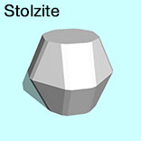 render of Stolzite model