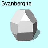render of Svanbergite model