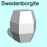 render of Swedenborgite model