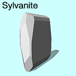 render of Sylvanite model