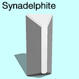 render of Synadelphite model
