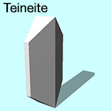 render of Teineite model