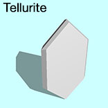 render of Tellurite model