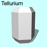 render of Tellurium model