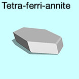 render of Tetra-ferri-annite model