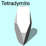 render of Tetradymite model