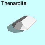 render of Thenardite model