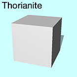 render of Thorianite model