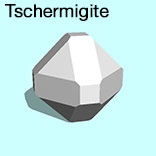 render of Tschermigite model