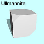 render of Ullmannite model