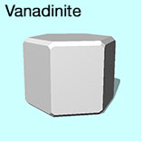 render of Vanadinite model