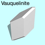 render of Vauquelinite model