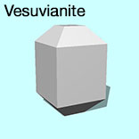 render of Vesuvianite model