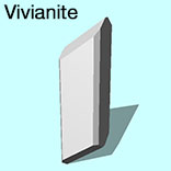render of Vivianite model