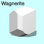 render of Wagnerite model