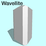 render of Wavellite model