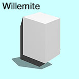 render of Willemite model
