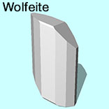 render of Wolfeite model