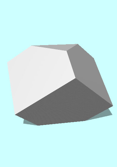 Rendering of Woodhouseite mineral.
