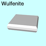 render of Wulfenite model
