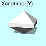 render of Xenotime-(Y) model