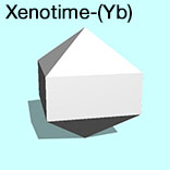 render of Xenotime-(Yb) model