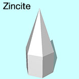 render of Zincite model