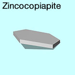 render of Zincocopiapite model