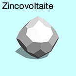 render of Zincovoltaite model