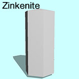 render of Zinkenite model